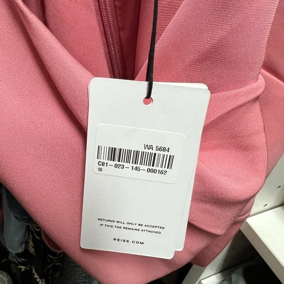 Reiss Imogene rose color dress Size 6 - Picture 6 of 6